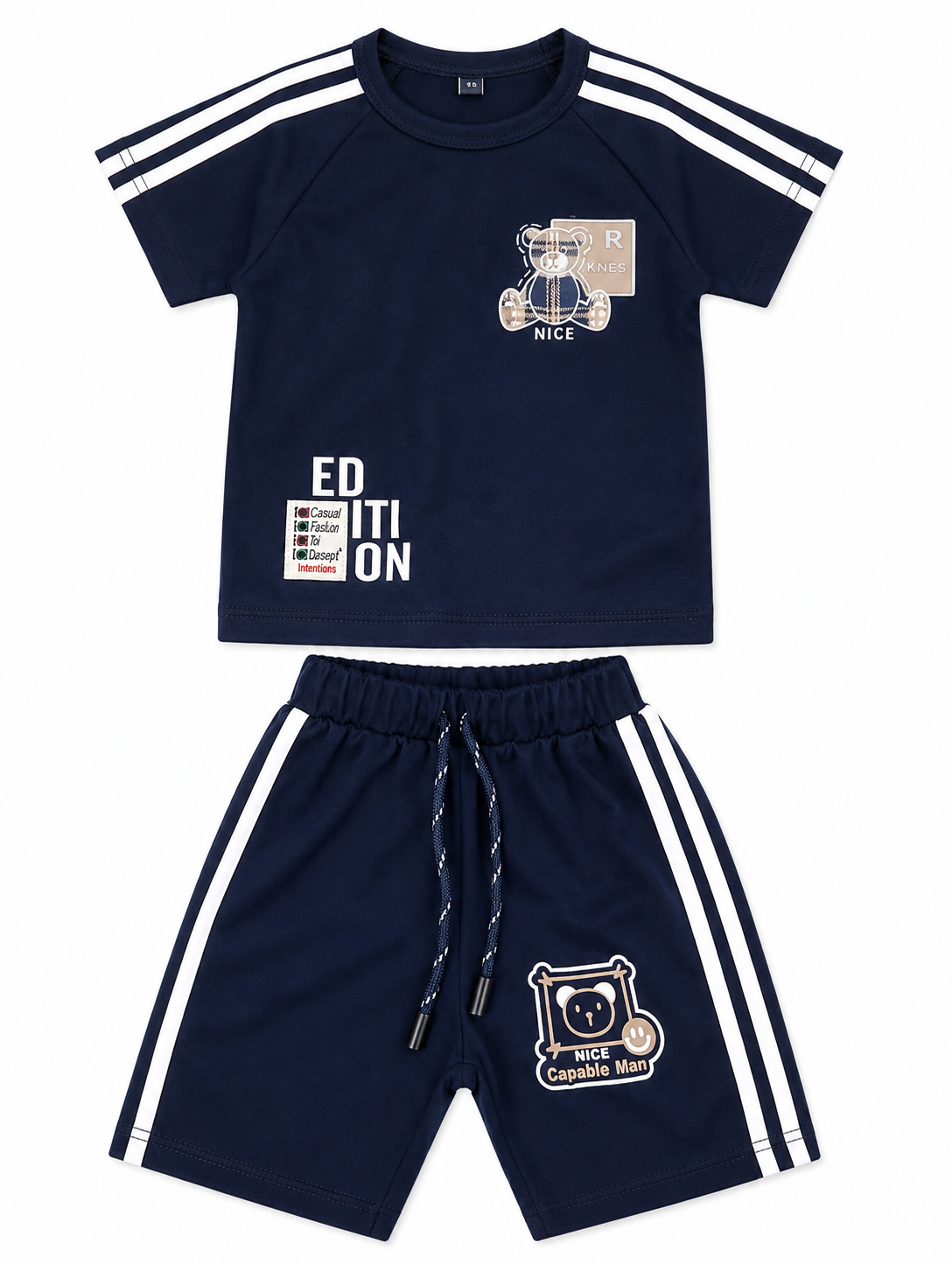 Navy Bear Edition Boys Summer Set