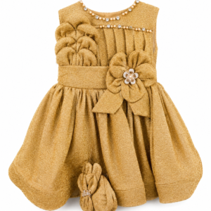 Golden Mustard Fancy Frock Suit